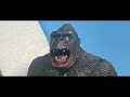 GODZILLA x KONG Vs. SKAR KING (STOP-MOTION) MY VERSION Short Film