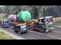 Truck Trailer. Penari Lintas Beraksi Di Bukit Kodok