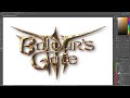 Recreate the Baldur’s Gate 3 Logo in Photoshop | Text Effect Tutorial