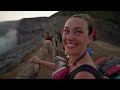 We Hiked an ACTIVE VOLCANO in Indonesia! 🇮🇩 Indonesia Travel Vlog
