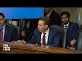 WATCH: Sen. Josh Hawley and DHS head Mayorkas argue over anti-Semitism claims during Senate hearing