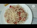 LAGYAN NG GULAY ANG SPAGHETTI  || BAGONG VERSION NG SPAGHETTI