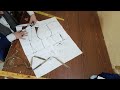 كيفية رسم الكورساج..اسهل طريقة لرسم الكورساج .الباترون الفرنسي .الباترون البروفيلي.