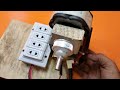 I make 220v Electric Generator from a Microwave Transformer