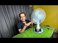 Sogo Rechargeable Fan 🪭 12 Volt DC Fan Price In Pakistan Assembling and Review