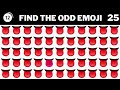 FIND THE ODD EMOJI OUT in these Emoji Puzzles! | Odd One Out Puzzle