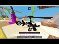 i beat a hacker in roblox bedwars!!!