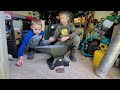 Ridgid Peddinghaus 165# Anvil vs. Kids and Ball Bearings