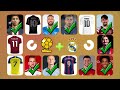 Can You Guess the SONG EMOJI and JERSEY of FOOTBALL Player | Ronaldo, Messi, Neymar, Mbappe, Salah