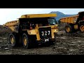 Loading and dumping process with  Cat 777e