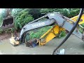 Excavator equipment fail