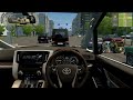 City Car Driving - Toyota Alphard [steering wheel gameplay]