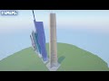 I Built the Evolution of Skyscrapers in Minecraft!