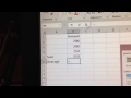 Crappy Excel tutorial