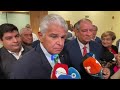 El Presidente Electo, José Raúl Mulino, se reunió con la Bancada Panameñista
