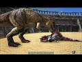 Giganotosaurus (lvl 1) vs Rex (lvl 10.000) || Cantex