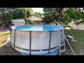 Pool not level? Don’t panic. My experience with 15x48 Bestway pool not being level.