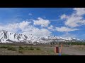 Scenic Highway 395 Sierra Nevada Mountain Drive California to Reno 4K