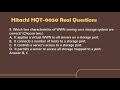 Hitachi Vantara Storage Concepts HQT-0050 Exam Questions
