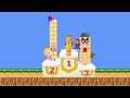 Mario Snake vs the Giant Numberblocks Bowser maze then this happen | Game Animation