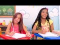 Jéssica e Histórias Engraçadas  sobre Amizades Na Escola (ft Maria Clara MC Divertida)