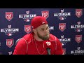 Bryce Harper threatens to leave news conference if asked about his MLB future beyond 2018 | ESPN