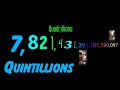 Numbers 0 to 1 sextillion with sound v2