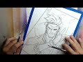 Gambit Live drawing session by Jorge Molina