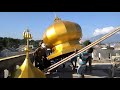 Pembuatan kubah emas masjid bantarjemang bogor