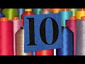 Machine Embroidery for Beginners: 10 things you NEED (stabilizer)