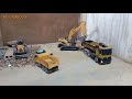 អាអិចកាយដី ឡានបែនដឹកដី​-Huina Rc Excavator-Truck[RC-Cambodia]