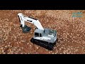 RC excavator hydraulic build