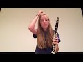 How to play the clarinet (basics)