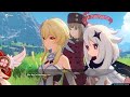 ALICE Talks to KLEE & ALBEDO Cutscene Genshin Impact | Alice Voice