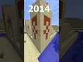 New vs old Minecraft (Nostalgia) #gamingage