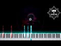 Sonic Frontiers - I'm With You - Vocal ver. Piano Tutorial