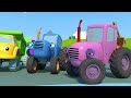 Мячики - Синий трактор 3D - Все серии про игры с мячом - Сборник - Мультики для детей про машинки