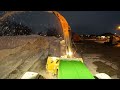 Monster Tractor with a Large Snow Blower - AlphaBlower Snowwolf EXTREME Fast Plow