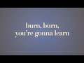 Carly Pearce - truck on fire (Lyric Video)