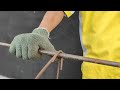 the discovery of a homemade iron bending tool that is rarely known by welders | metal bending tools