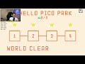 Teo plays Pico Park with friends