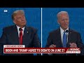 BREAKING Biden and Trump agree to debate on June 27