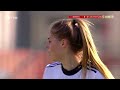 Frauenfussball WM 2023 Quali  Serbien   Deutschland 1  Halbzeit