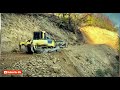 Ep2! Excavator MST With Bulldozer KOMATSHU Pushing Mountain To Make A New Road