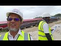 Progress of the new Demerara Bridge in Guyana 🇬🇾 behind the scenes