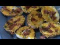 Air Fryer Potato Skins / Baked Potatoes / Air Fryer Recipes