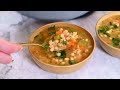 Easy Mediterranean White Bean Soup | Hearty & Delicious