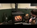 Running an Englander 32-NC woodstove