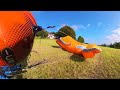 Paragliding 81b: Flight on Wasserkuppe with perfect shuttle timing
