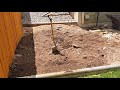 Stump Removal by Brute Force - Just an Axe and a Shovel!